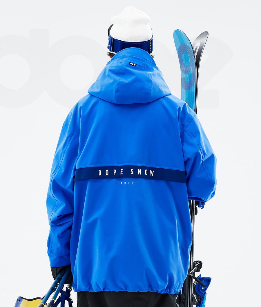 Deep / Blue / Navy / Blue Men's Dope JT Legacy JT Cobalt Ski Jackets | AUHK2925