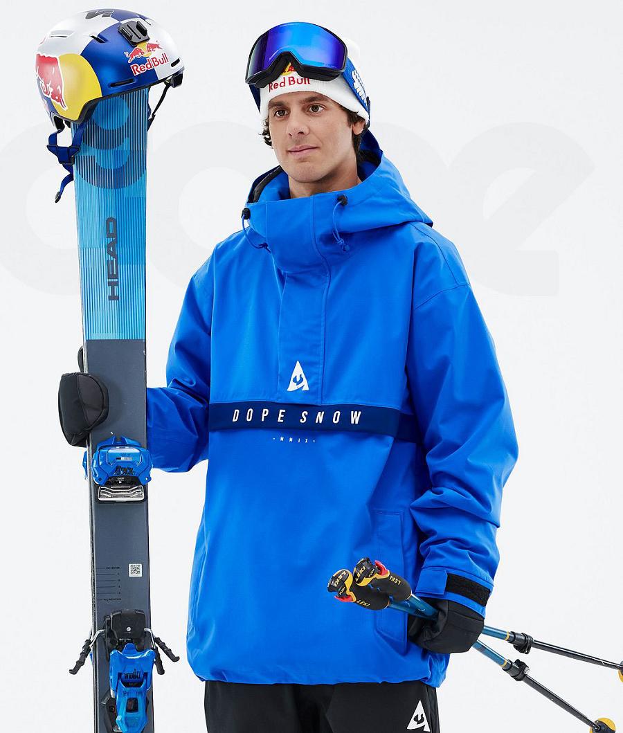 Deep / Blue / Navy / Blue Men\'s Dope JT Legacy JT Cobalt Ski Jackets | AUHK2925