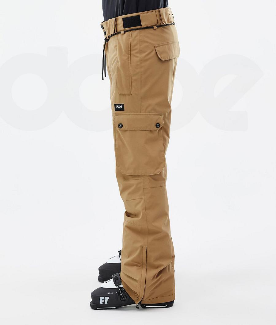 Gold Men's Dope Iconic Ski Pants | AUYU2633