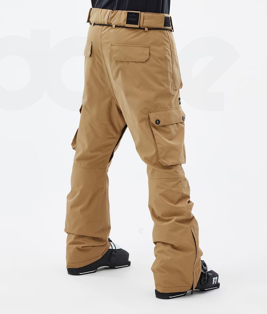 Gold Men's Dope Iconic Ski Pants | AUYU2633