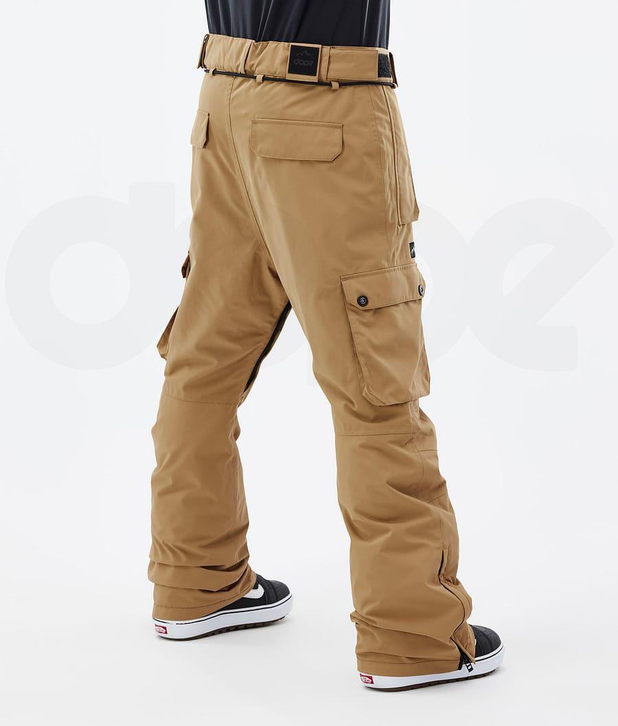 Gold Men's Dope Iconic Snowboard Pants | AUHK2570