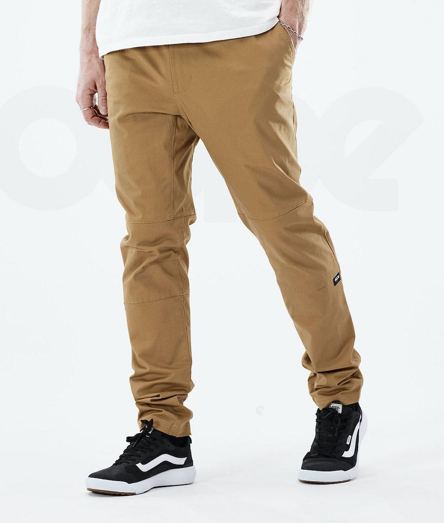 Gold Men\'s Dope Rover Outdoor Pants | AUQZ2682