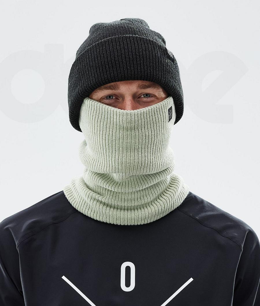 Green Men's Dope 2X-UP Knitted Soft Face Masks | AUPQ3144