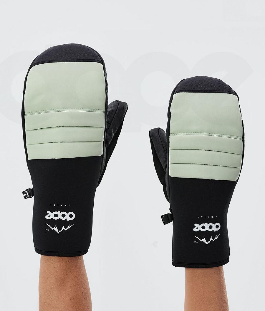 Green Men\'s Dope Ace Soft Gloves | AUQZ3108