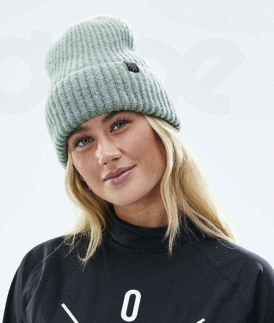 Green Men's Dope Chunky Beanie | AUSO3168