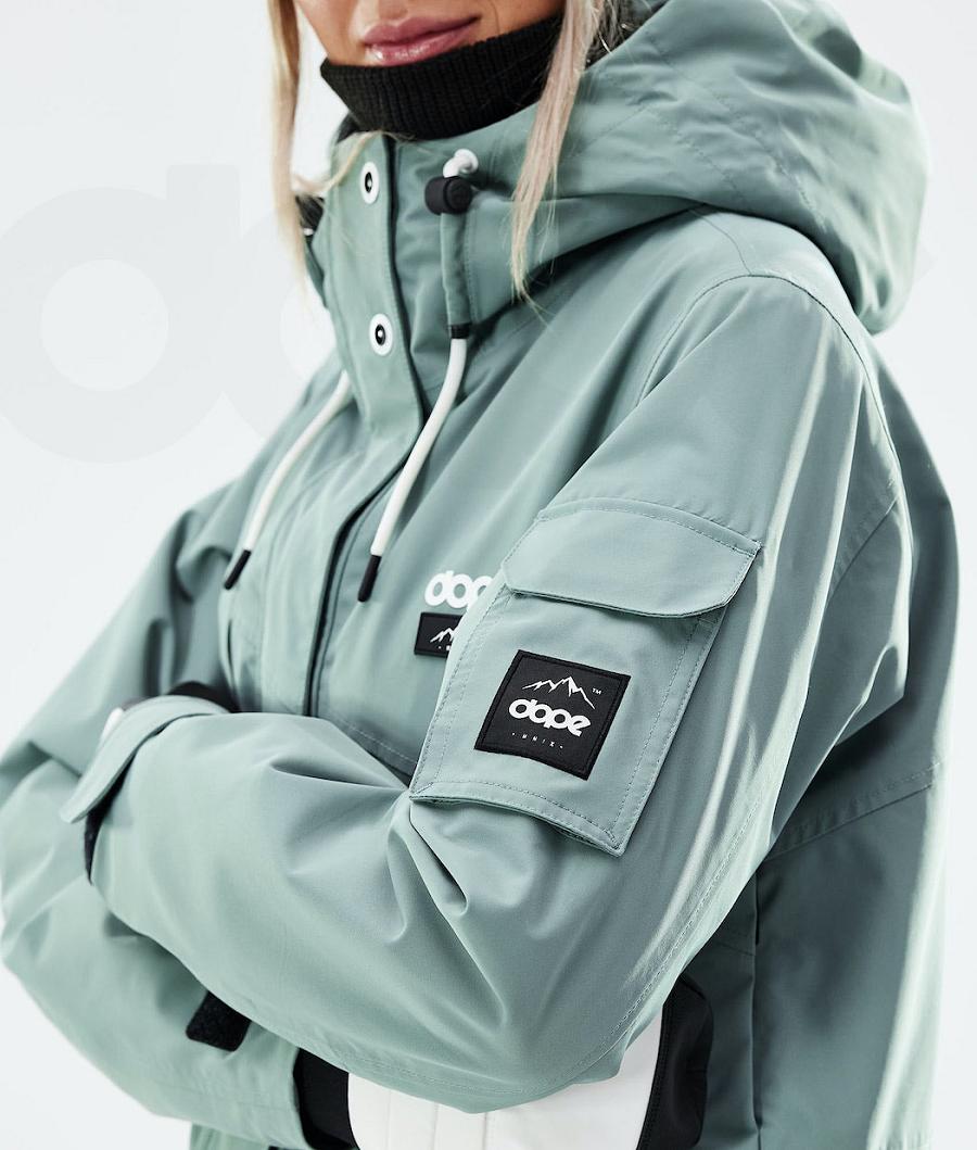 Green Women's Dope Adept W 2021 Ski Jackets | AUUT3569