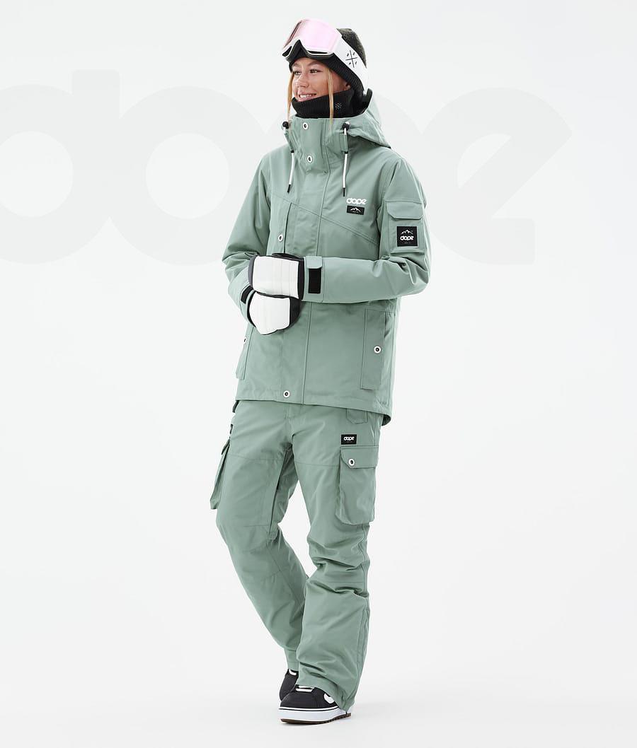 Green Women's Dope Adept W Snowboard Jackets | AURW3389