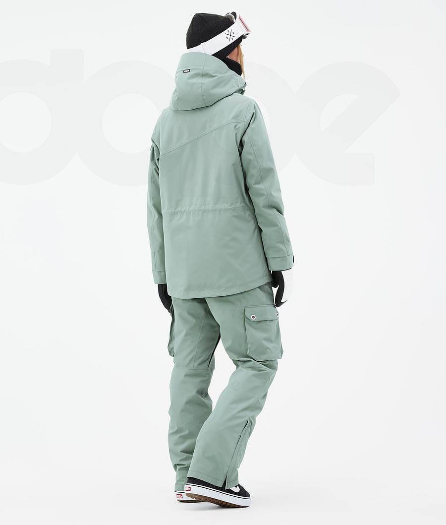 Green Women's Dope Adept W Snowboard Jackets | AURW3389