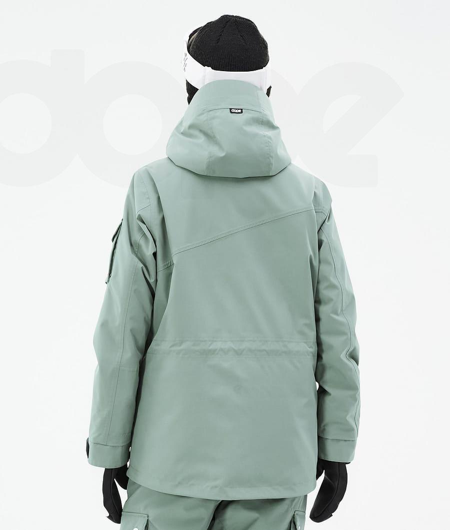 Green Women's Dope Adept W Snowboard Jackets | AURW3389