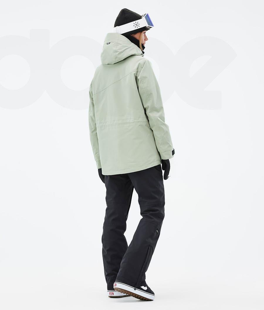 Green Women's Dope Adept W Snowboard Jackets | AUYU3387