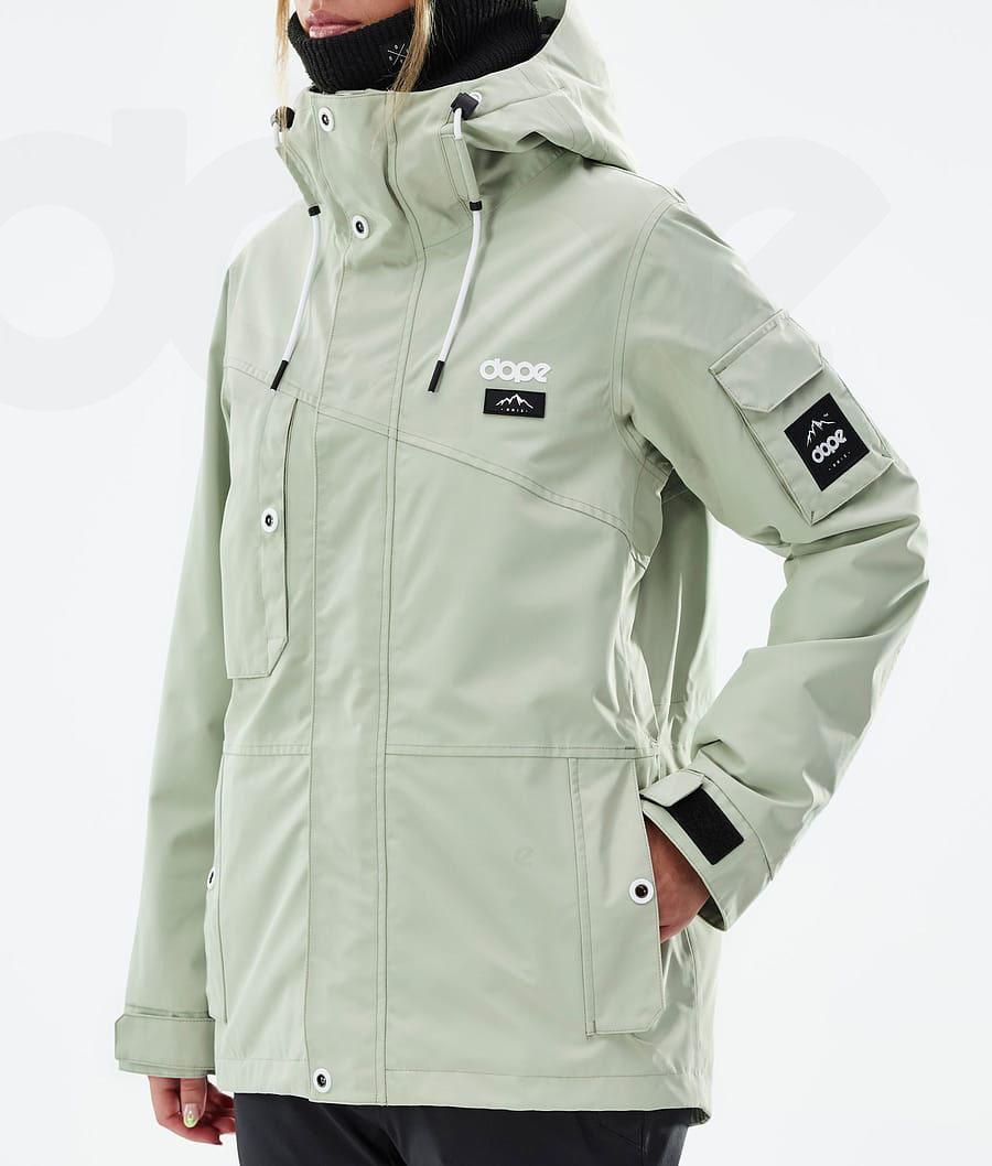 Green Women's Dope Adept W Snowboard Jackets | AUYU3387