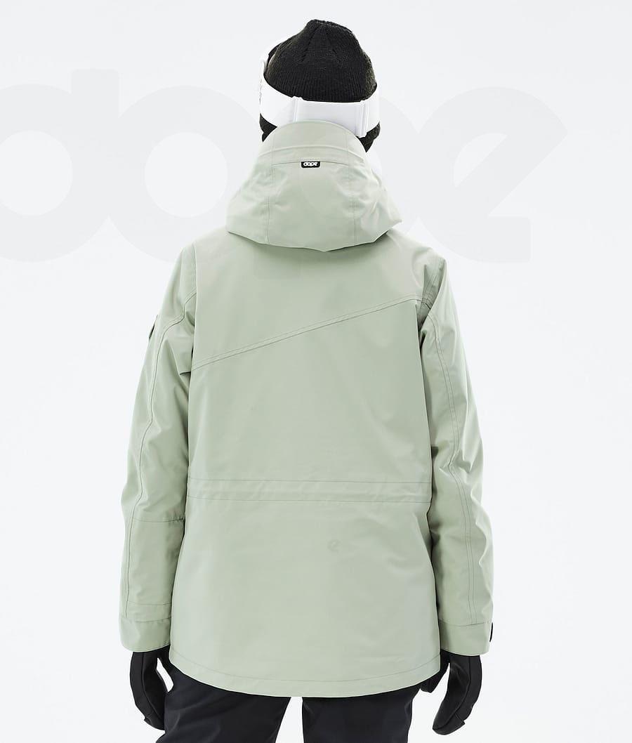 Green Women's Dope Adept W Snowboard Jackets | AUYU3387