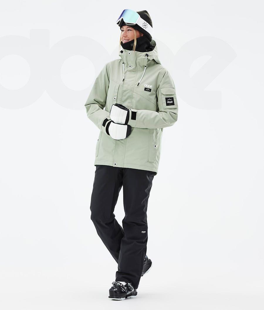 Green Women's Dope Adept W Soft Ski Jackets | AUWY3574