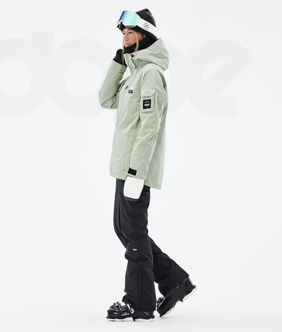 Green Women's Dope Adept W Soft Ski Jackets | AUWY3574