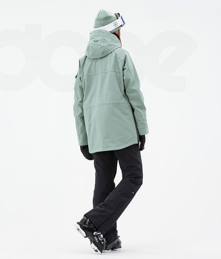 Green Women's Dope Akin W Ski Jackets | AUMA3576