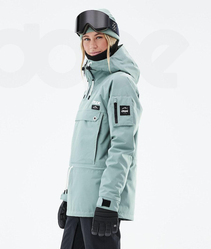 Green Women's Dope Annok W 2021 Ski Jackets | AUVD3604