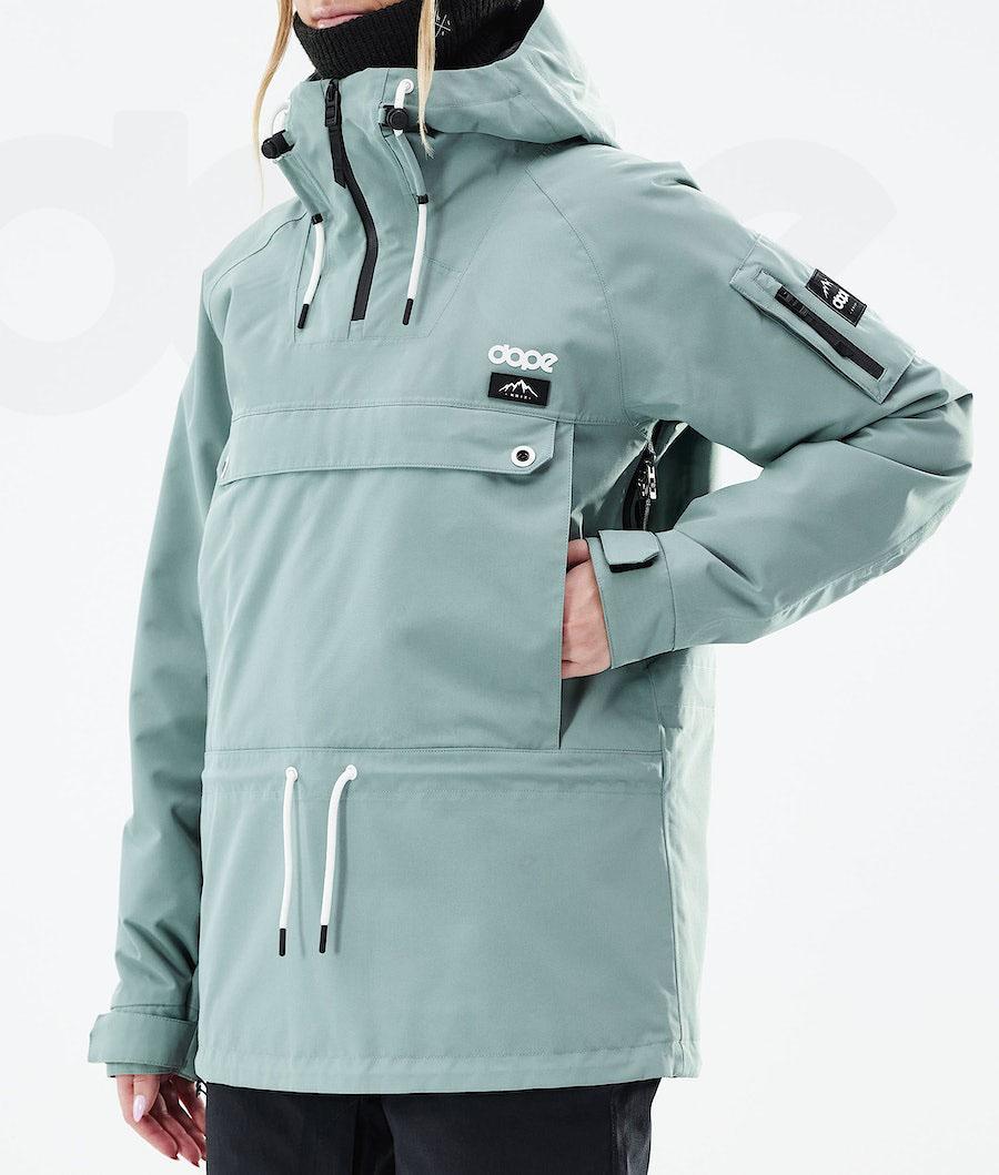 Green Women's Dope Annok W 2021 Snowboard Jackets | AUPQ3435