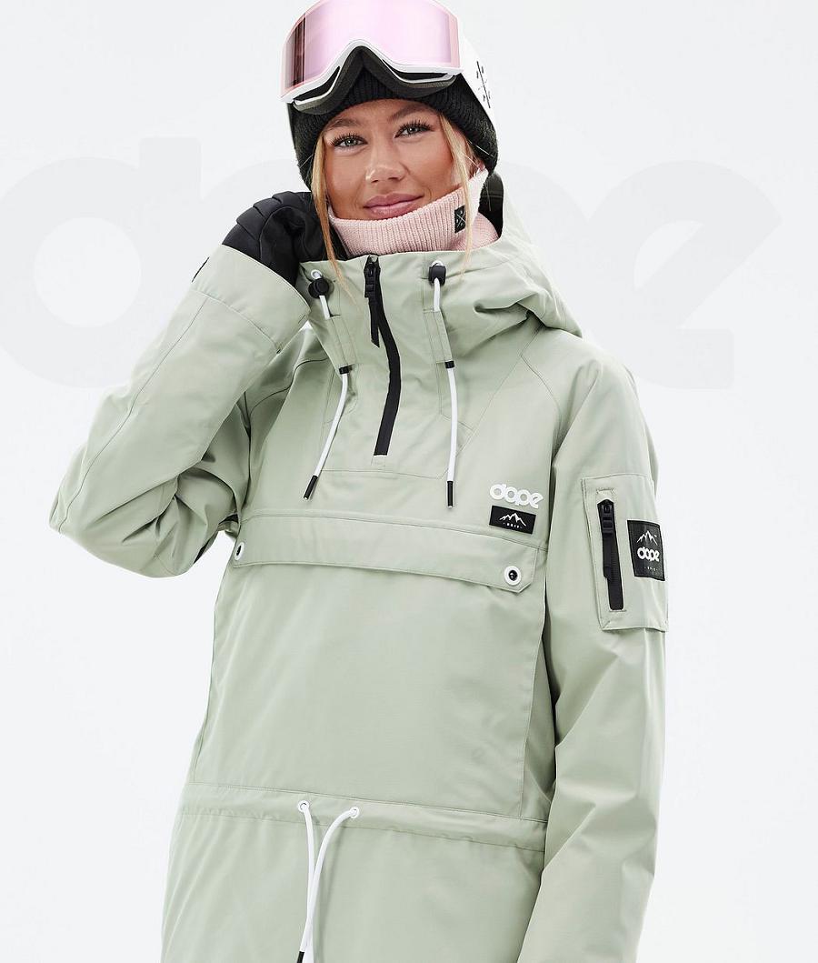 Green Women's Dope Annok W Soft Ski Jackets | AUHK3611