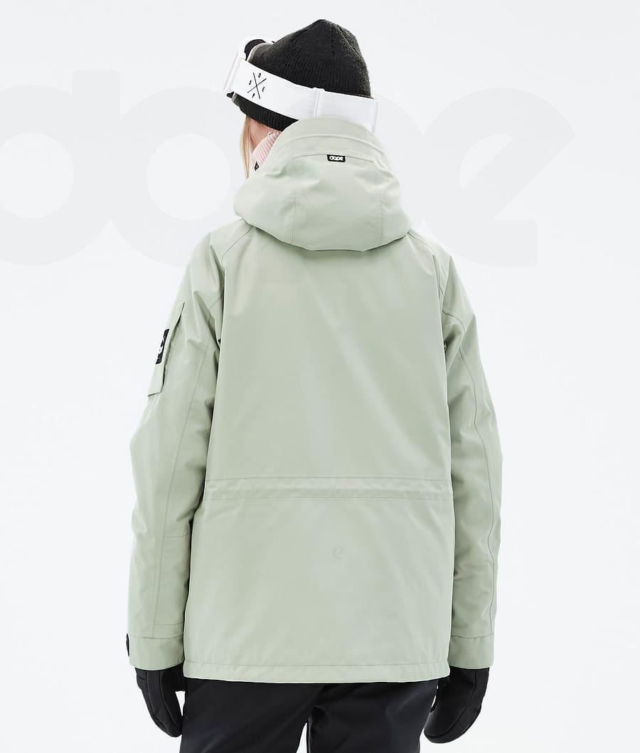 Green Women's Dope Annok W Soft Ski Jackets | AUHK3611