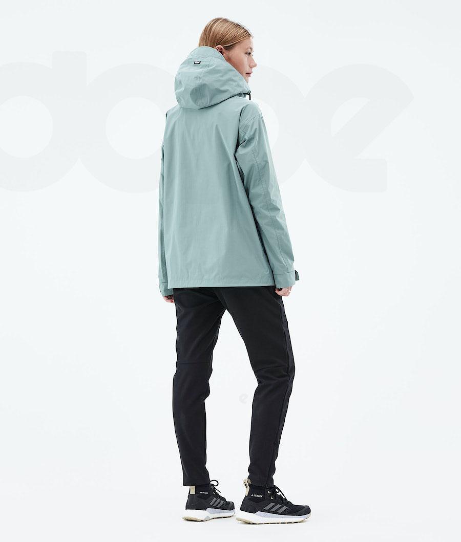 Green Women's Dope Blizzard Light W Outdoor Jackets | AUAP3721