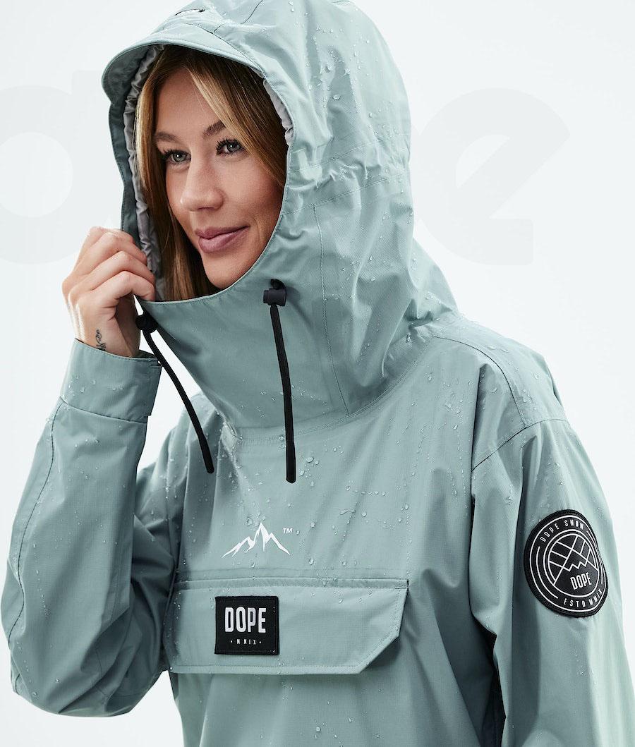 Green Women's Dope Blizzard Light W Outdoor Jackets | AUAP3721