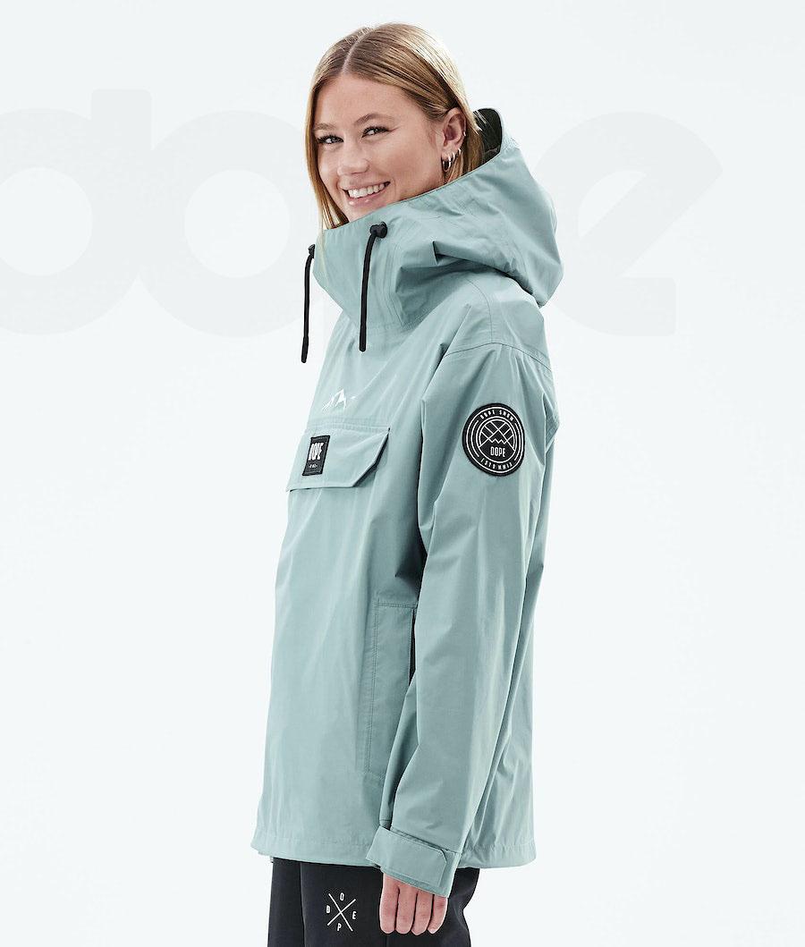 Green Women's Dope Blizzard Light W Outdoor Jackets | AUAP3721