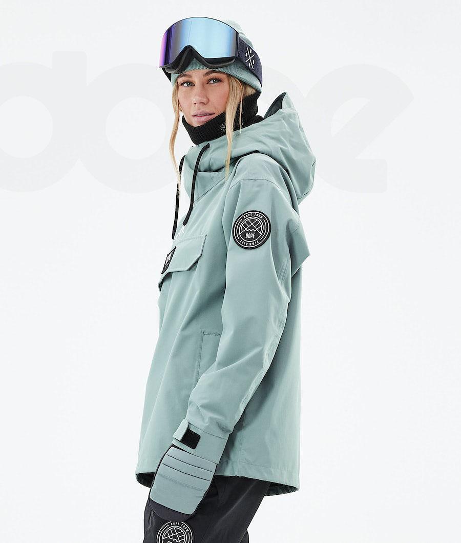 Green Women's Dope Blizzard W 2021 Ski Jackets | AUWY3626