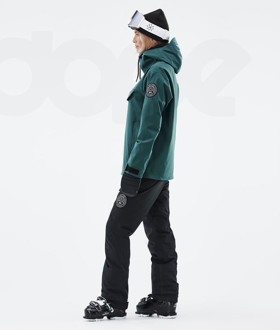 Green Women's Dope Blizzard W Bottle Ski Jackets | AUHK3630