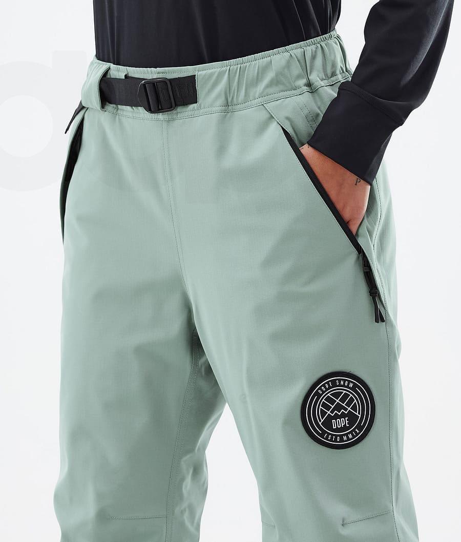 Green Women's Dope Blizzard W Faded Ski Pants | AURW3318