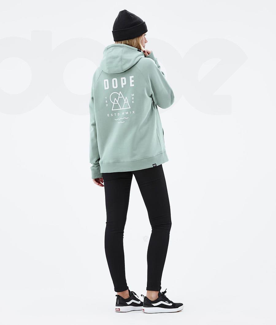 Green Women's Dope Common W Summit Hoodie | AUFM3840