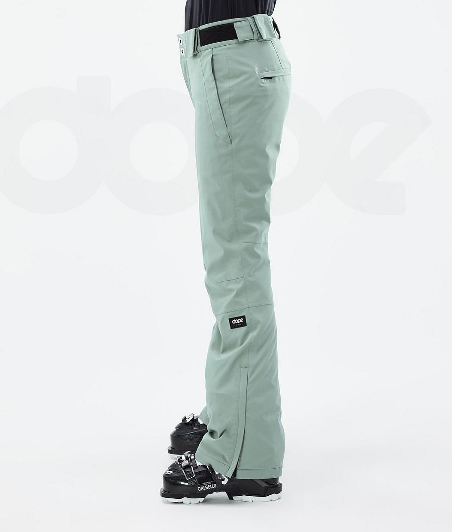 Green Women's Dope Con W Faded Ski Pants | AULH3329