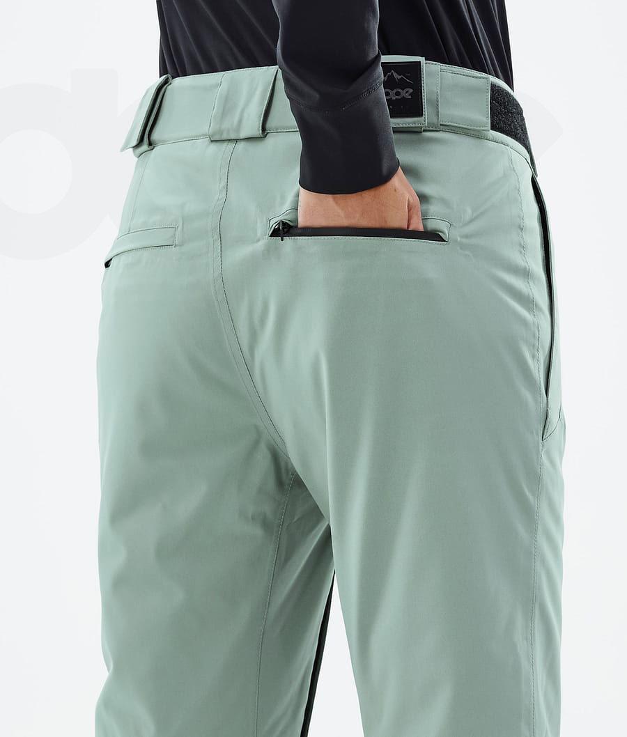 Green Women's Dope Con W Faded Ski Pants | AULH3329