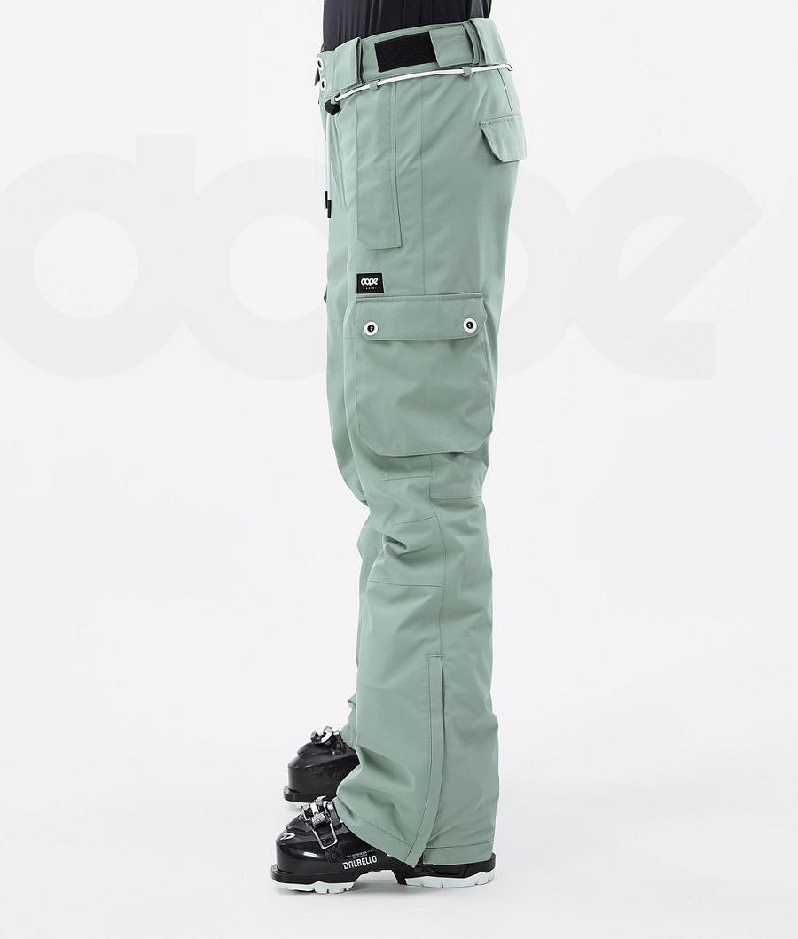 Green Women's Dope Iconic W Ski Pants | AUPQ3339