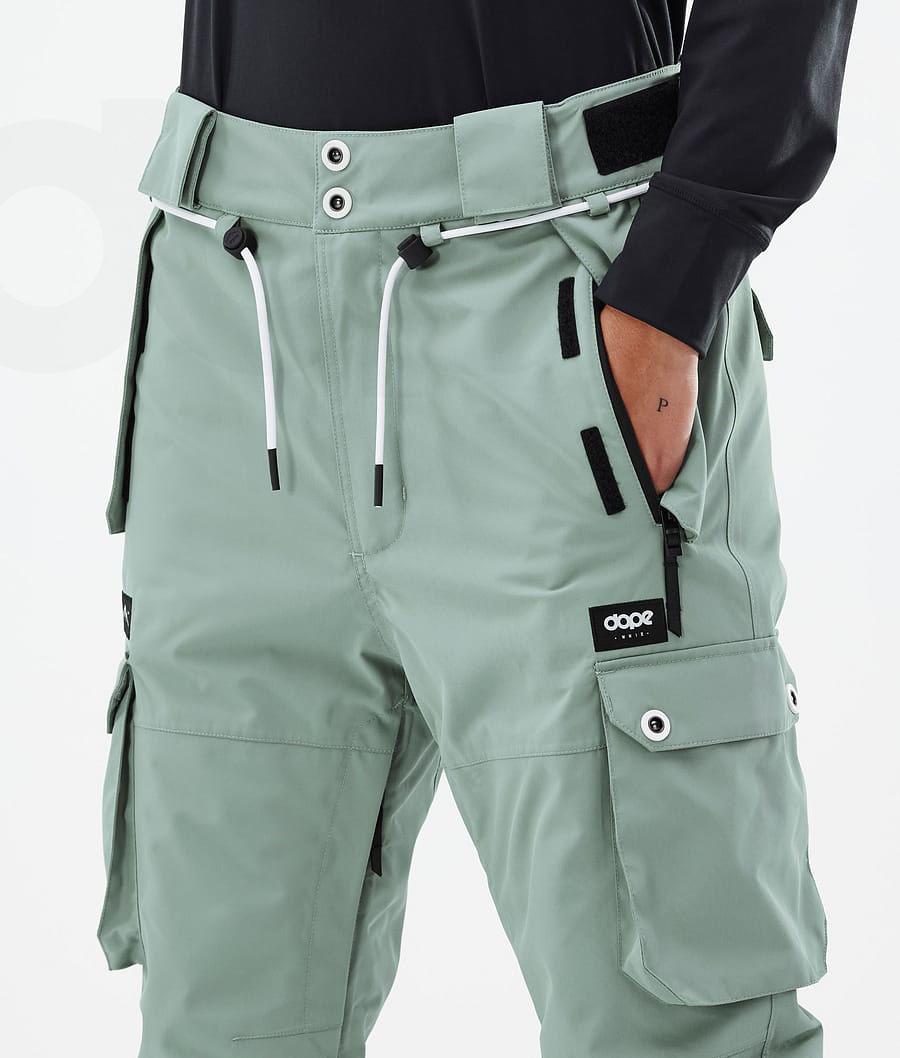 Green Women's Dope Iconic W Ski Pants | AUPQ3339