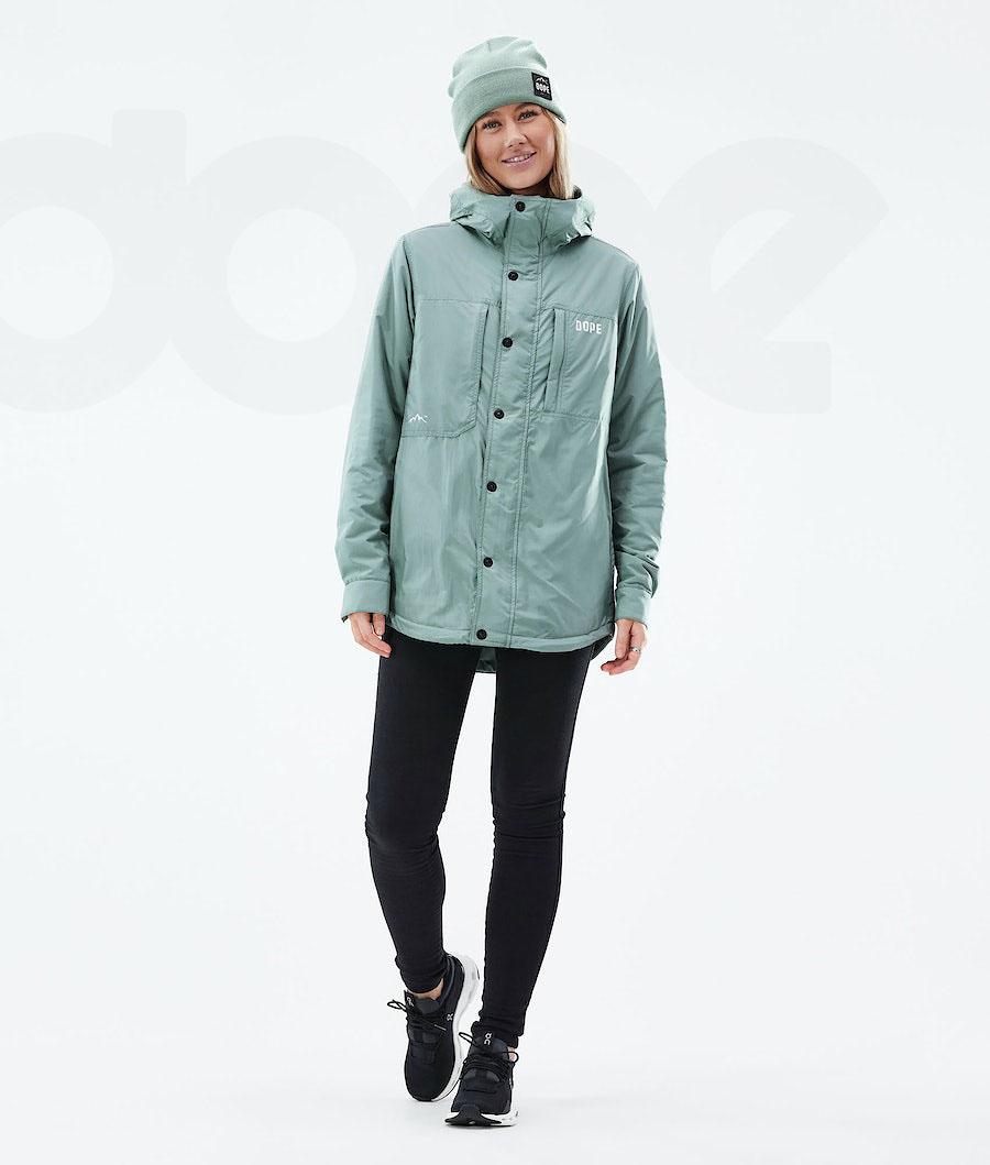 Green Women's Dope Insulated W Outdoor Jackets | AUHK3741