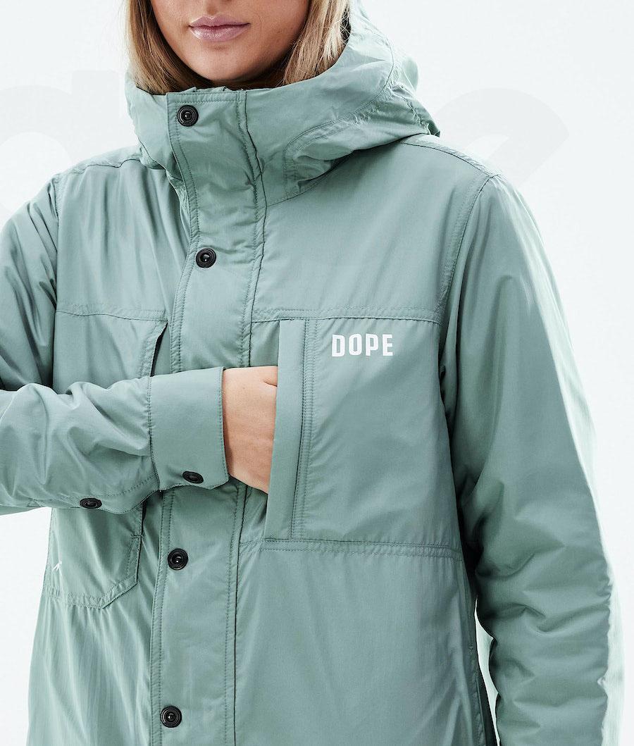 Green Women's Dope Insulated W Outdoor Jackets | AUHK3741