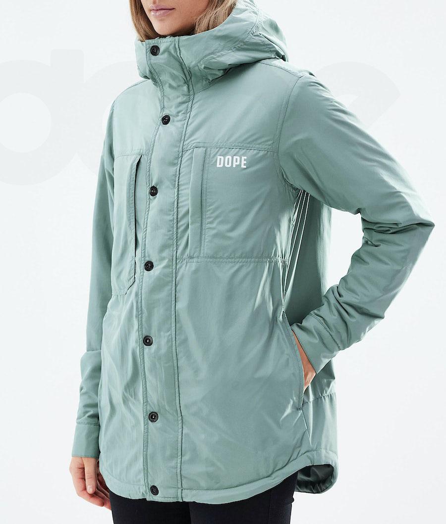 Green Women's Dope Insulated W Outdoor Jackets | AUHK3741