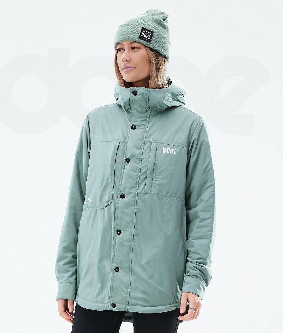 Green Women\'s Dope Insulated W Outdoor Jackets | AUHK3741