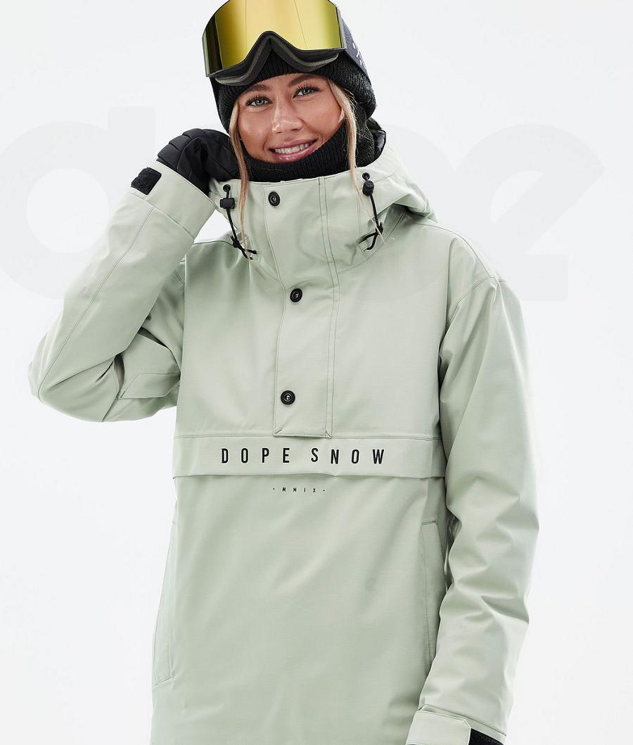 Green Women's Dope Legacy W Ski Jackets | AULH3660