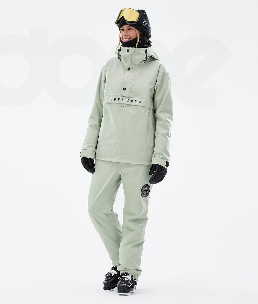 Green Women's Dope Legacy W Ski Jackets | AULH3660