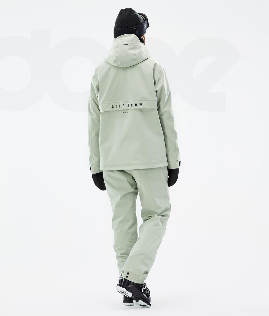 Green Women's Dope Legacy W Ski Jackets | AULH3660