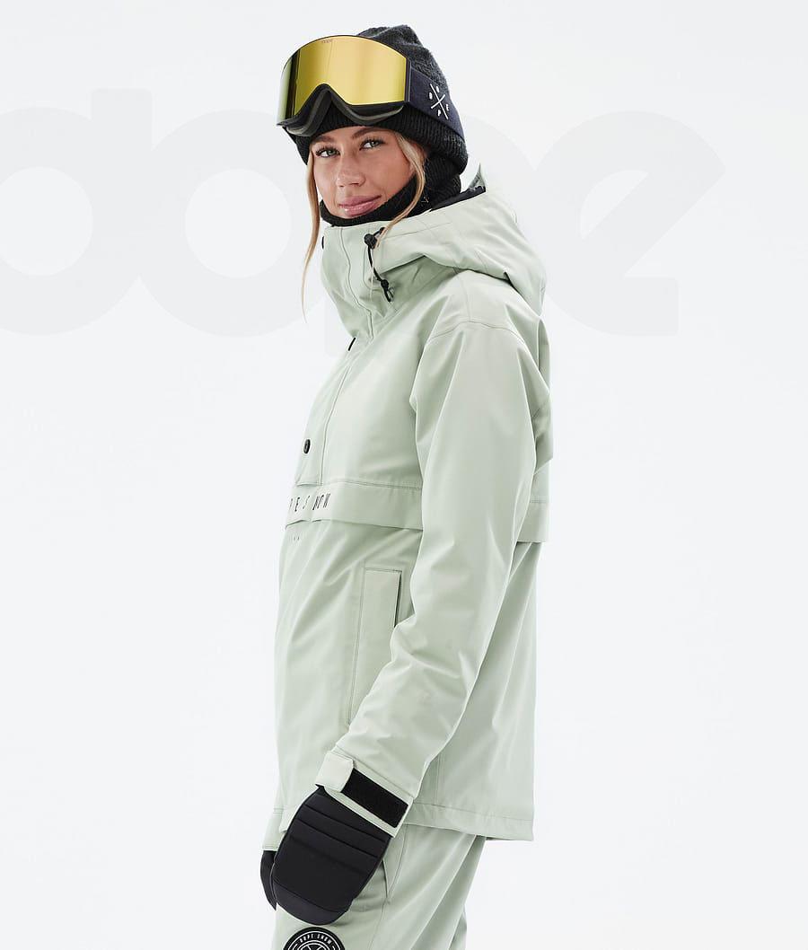 Green Women's Dope Legacy W Ski Jackets | AULH3660