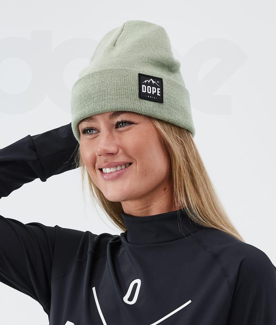 Green Women's Dope Paradise Beanie | AULH4024