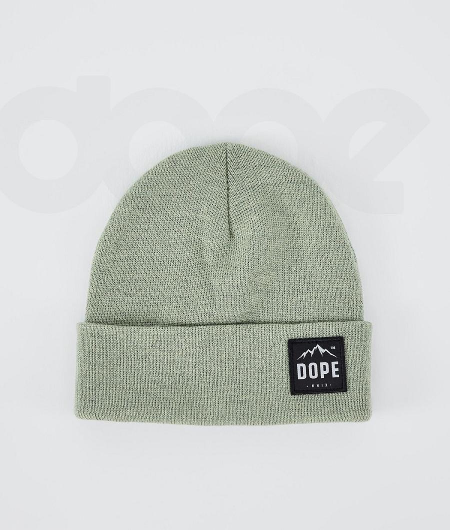 Green Women\'s Dope Paradise Beanie | AULH4024