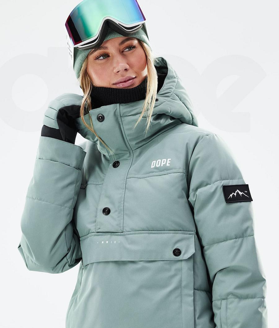 Green Women's Dope Puffer W 2021 Ski Jackets | AUTV3675