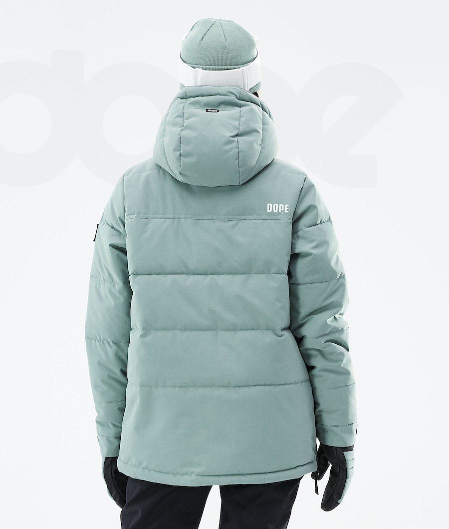 Green Women's Dope Puffer W 2021 Ski Jackets | AUTV3675