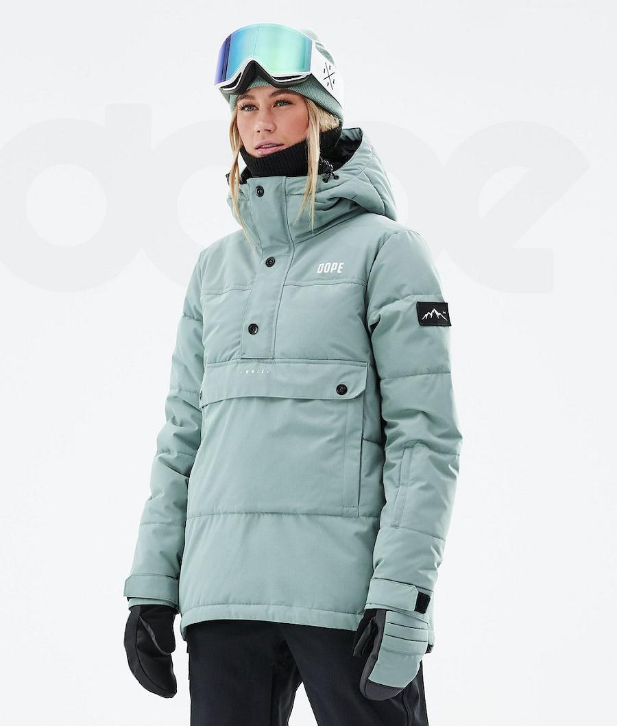 Green Women\'s Dope Puffer W 2021 Ski Jackets | AUTV3675