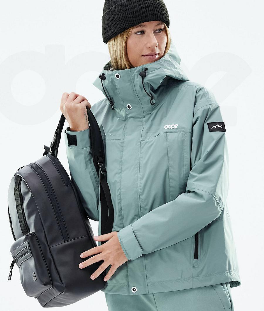 Green Women's Dope Ranger Light W Outdoor Jackets | AUTV3752