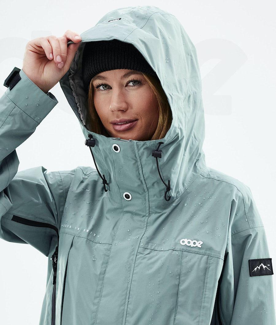 Green Women's Dope Ranger Light W Outdoor Jackets | AUTV3752