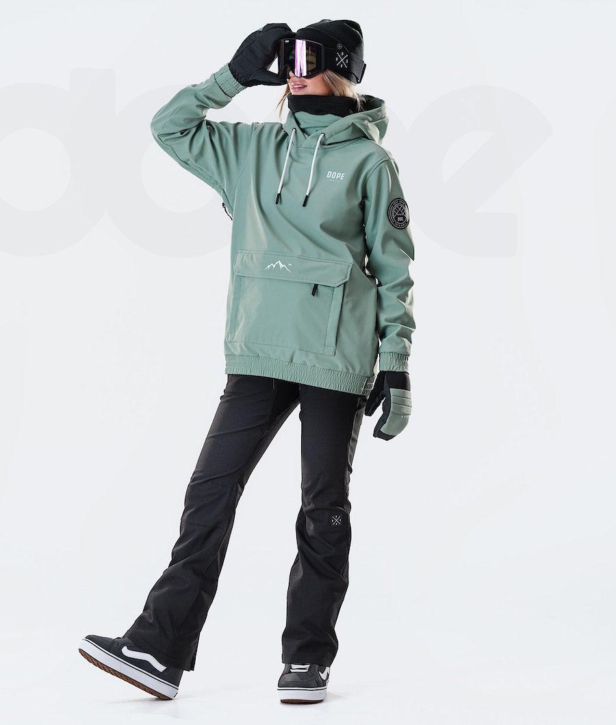 Green Women's Dope Wylie W 10k Capital Snowboard Jackets | AUHK3507